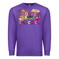 Cupid's Favorite Teacher Premium Sweatshirt | Teevron
