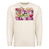 Sandshell cupid's favorite teacher Premium Sweatshirt - OliviaCreatesArt