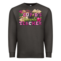 Smoke cupid's favorite teacher Premium Sweatshirt - OliviaCreatesArt