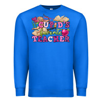 True Royal cupid's favorite teacher Premium Sweatshirt - OliviaCreatesArt