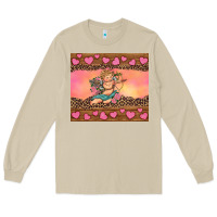 Mushroom cupid valentine's day Long Sleeve Tee - RanaPortraitStore