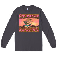 Smoke cupid valentine's day Long Sleeve Tee - RanaPortraitStore
