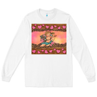 White cupid valentine's day Long Sleeve Tee - RanaPortraitStore