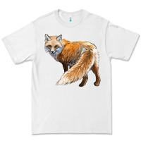 White Red Fox Premium Tee - LillyAllenDesigns