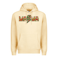 Pina Colada Mama christmas lightning bolt mother's day Premium Hoodie - HowdyJamesFarm