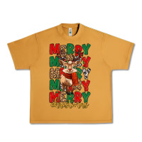 Peanut Butter merry christmas reindeer Urban Heavy Tee - MaliasSmallBusiness