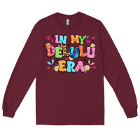 Burgundy in my delulu era Long Sleeve Tee - Artiststas