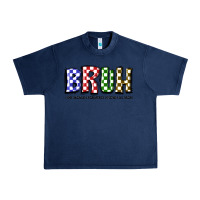 Navy bruh the woman formerly known as mom Urban Heavy Tee - JahusDesignShop