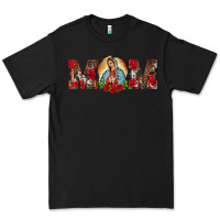Black mom lady of guadalupe Premium Tee - BarkalooDesign