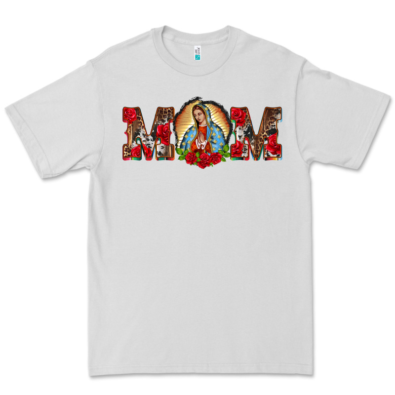 Mom Lady Of Guadalupe Premium Tee by BarkalooDesign | Teevron