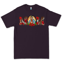 Plum mom lady of guadalupe Premium Tee - BarkalooDesign