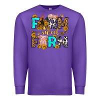 Purple farm sweet farm western  olivia Premium Sweatshirt - OliviaCreatesArt