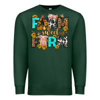 Sports Green farm sweet farm western  olivia Premium Sweatshirt - OliviaCreatesArt