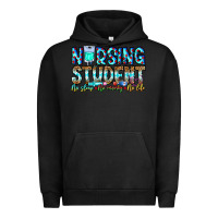 Pigment Black Nursing Student No Sleep No Money No Life Urban Hoodie - CowhideDigitalArt