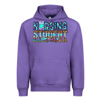 Tulip Nursing Student No Sleep No Money No Life Urban Hoodie - CowhideDigitalArt