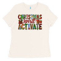 Bone Christmas Spirit Activate Ladies Tee - RanaPortraitStore