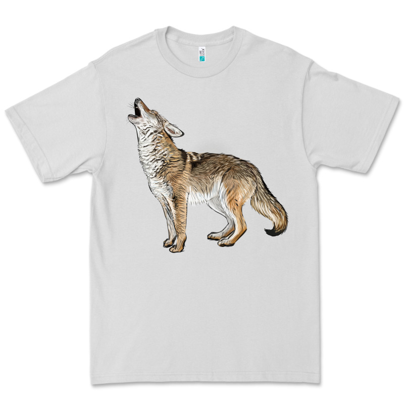 Howling Coyote Premium Tee by LillyAllenDesigns | Teevron