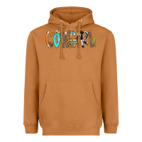 Meerkat Cowgirl Min Heavyweight Hoodie - CowCowDesign