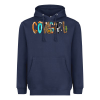 Navy Cowgirl Min Heavyweight Hoodie - CowCowDesign
