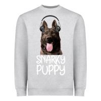 Heather Grey Snarky Puppy Heavyweight Sweatshirt - Bettercallsaul