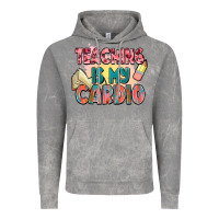Cloud Rock teaching is my cardio Vintage Hoodie - NancyCooperArtShop