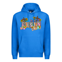 True Royal He is risen Easter  Easter Day Premium Hoodie - CowGirlArtShop