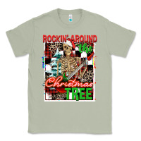 Matcha Rockin' around the Christmas tree skeleton Classic Tee - NancyCooperArtShop
