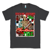 Smoke Rockin' around the Christmas tree skeleton Classic Tee - NancyCooperArtShop