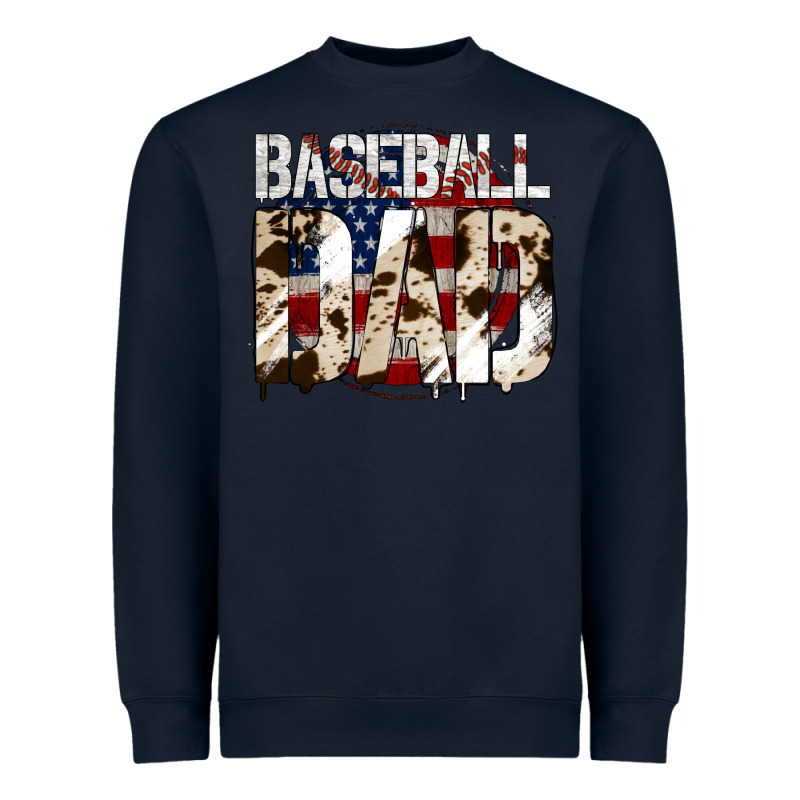 Baseball American Dad Heavyweight Sweatshirt by Bettercallsaul | Teevron