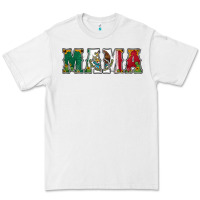 White mexican flag mama Premium Tee - Jasminsmagicworld