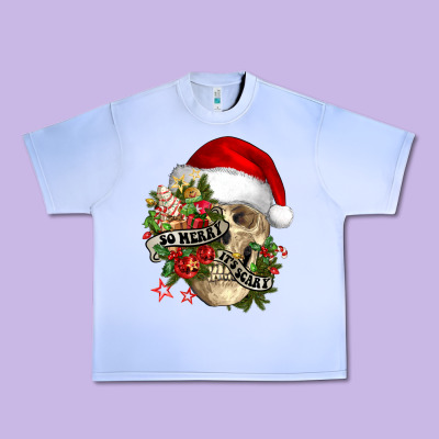 So Merry It's Scary Urban Heavy Tee Designed By Nancycooperartshop