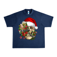 Navy So merry it's scary Urban Heavy Tee - NancyCooperArtShop