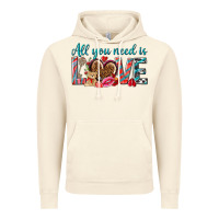Vintage Artic all you need is love Vintage Hoodie - NancyCooperArtShop