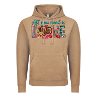 Vintage Coffee all you need is love Vintage Hoodie - NancyCooperArtShop