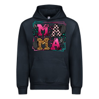 Navy Racing leopard frame mama Mother's Day Urban Hoodie - LillyAllenDesigns