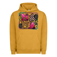 Pigment Peanut Butter Racing leopard frame mama Mother's Day Urban Hoodie - LillyAllenDesigns