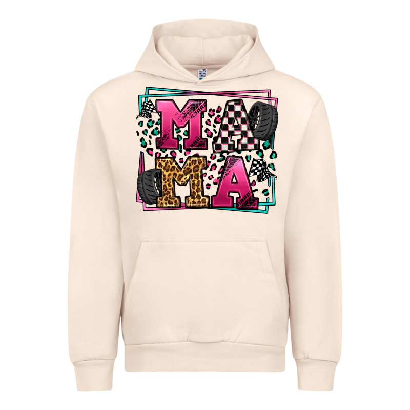 Racing Leopard Frame Mama Mother's Day Urban Hoodie by LillyAllenDesigns | Teevron