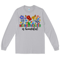 Moon Dust neurodiversity is beautiful Long Sleeve Tee - Artiststas