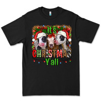 Black it's christmas y'all heifers Premium Tee - Jasminsmagicworld