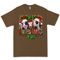 Cacao it's christmas y'all heifers Premium Tee - Jasminsmagicworld