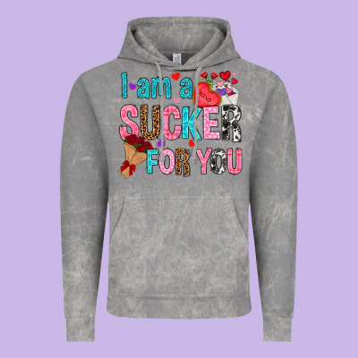 I Am A Sucker For You Vintage Hoodie Designed By Nancycooperartshop