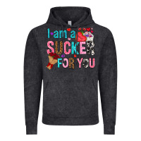 Vintage Black i am a sucker for you Vintage Hoodie - NancyCooperArtShop