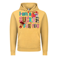 Vintage Mustard i am a sucker for you Vintage Hoodie - NancyCooperArtShop