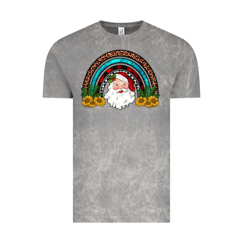 Santa Rainbow Vintage Tee by JahusDesignShop | Teevron