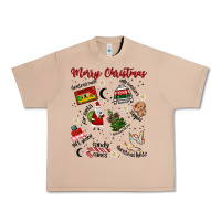 Burro Merry Christmas Urban Heavy Tee - MaliasSmallBusiness
