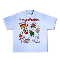 Grape Ice Merry Christmas Urban Heavy Tee - MaliasSmallBusiness