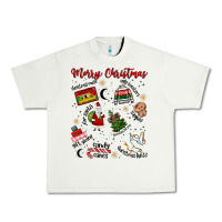 Pistachio Merry Christmas Urban Heavy Tee - MaliasSmallBusiness
