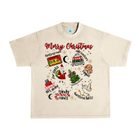 Sandshell Merry Christmas Urban Heavy Tee - MaliasSmallBusiness