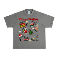 Tornado Merry Christmas Urban Heavy Tee - MaliasSmallBusiness