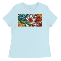 Baby Blue usa flag and mexico flag with sunflower and cowhide  license plate Ladies Tee - Artiststas